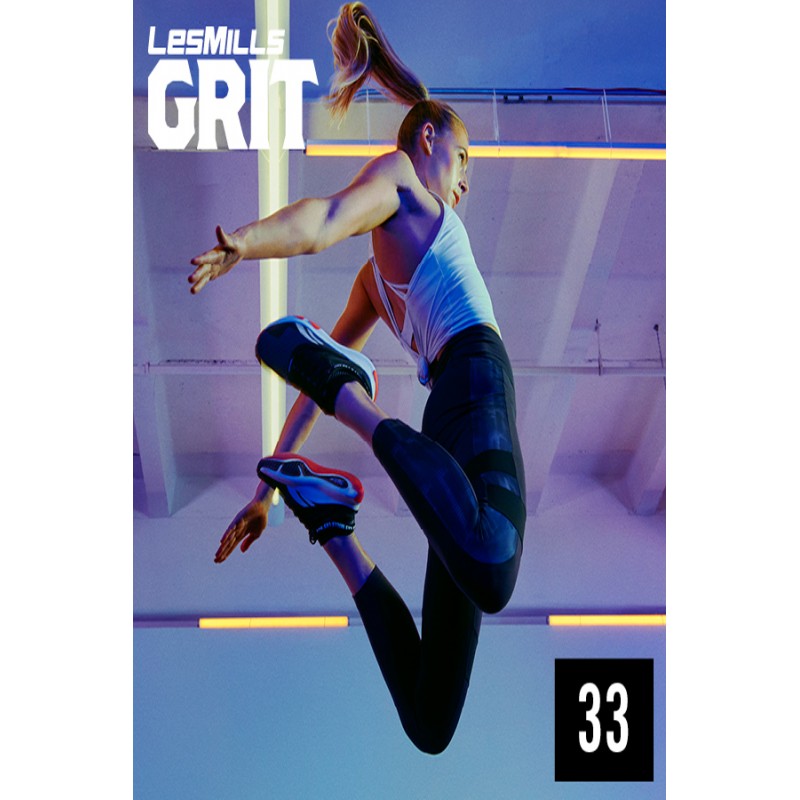 [Hot Sale]Les Mills GRIT Strength 33 New Release ST33 DVD, CD & Notes